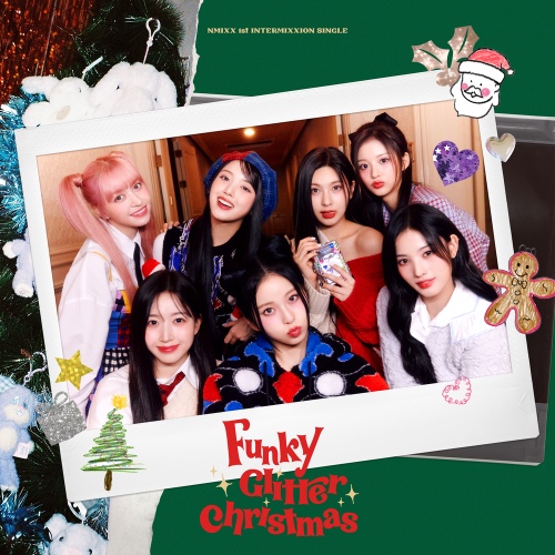 Funky Glitter Christmas Cover
